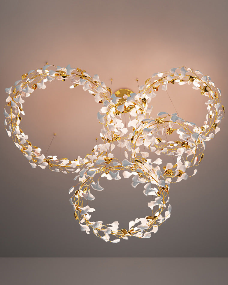 Aria Gingko Circular Chandelier