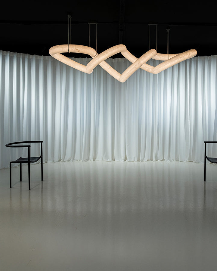 Aria Infinity Massive Alabaster Chandelier