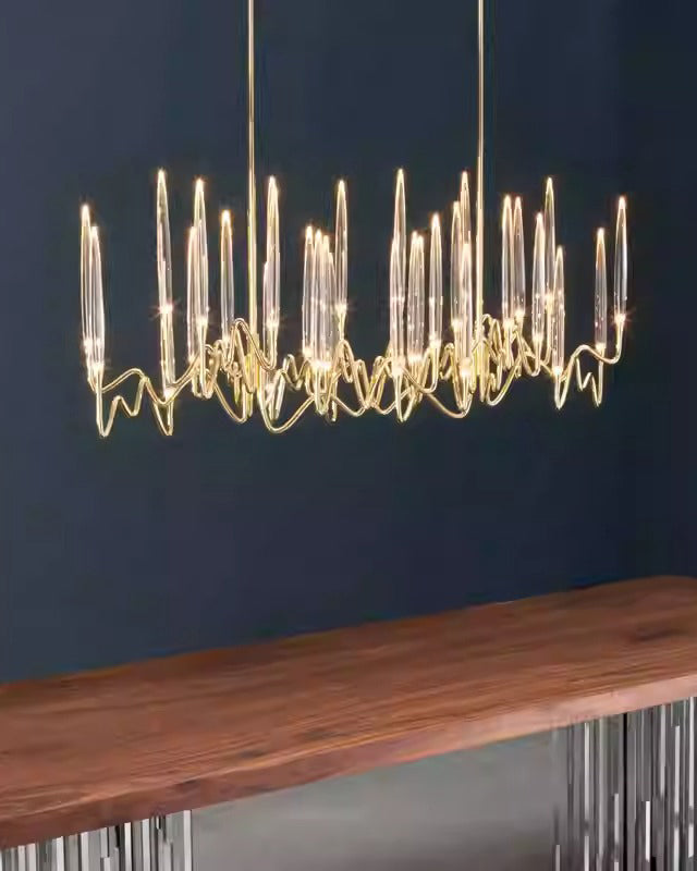 Aria Crystal Candlestick Chandelier