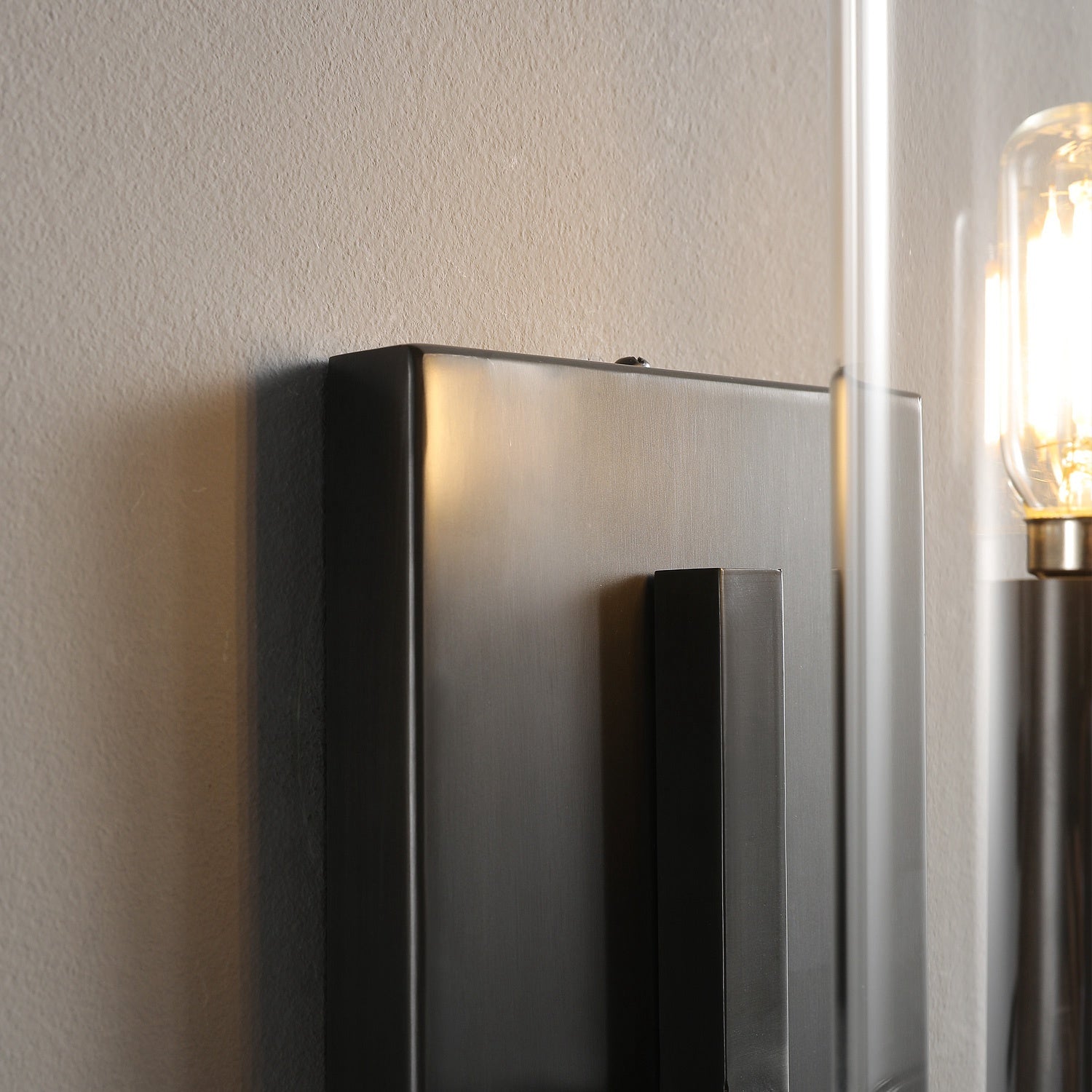 Nova Glass Wall Sconce 12"H