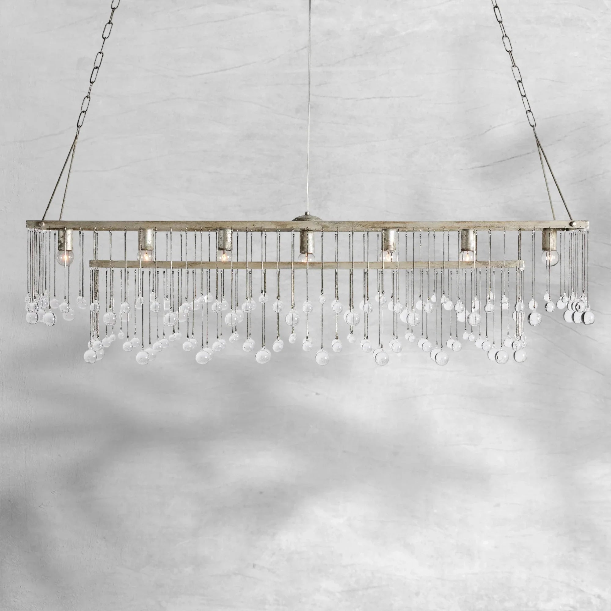 Aubrey Rectangular Chandelier 47''60''