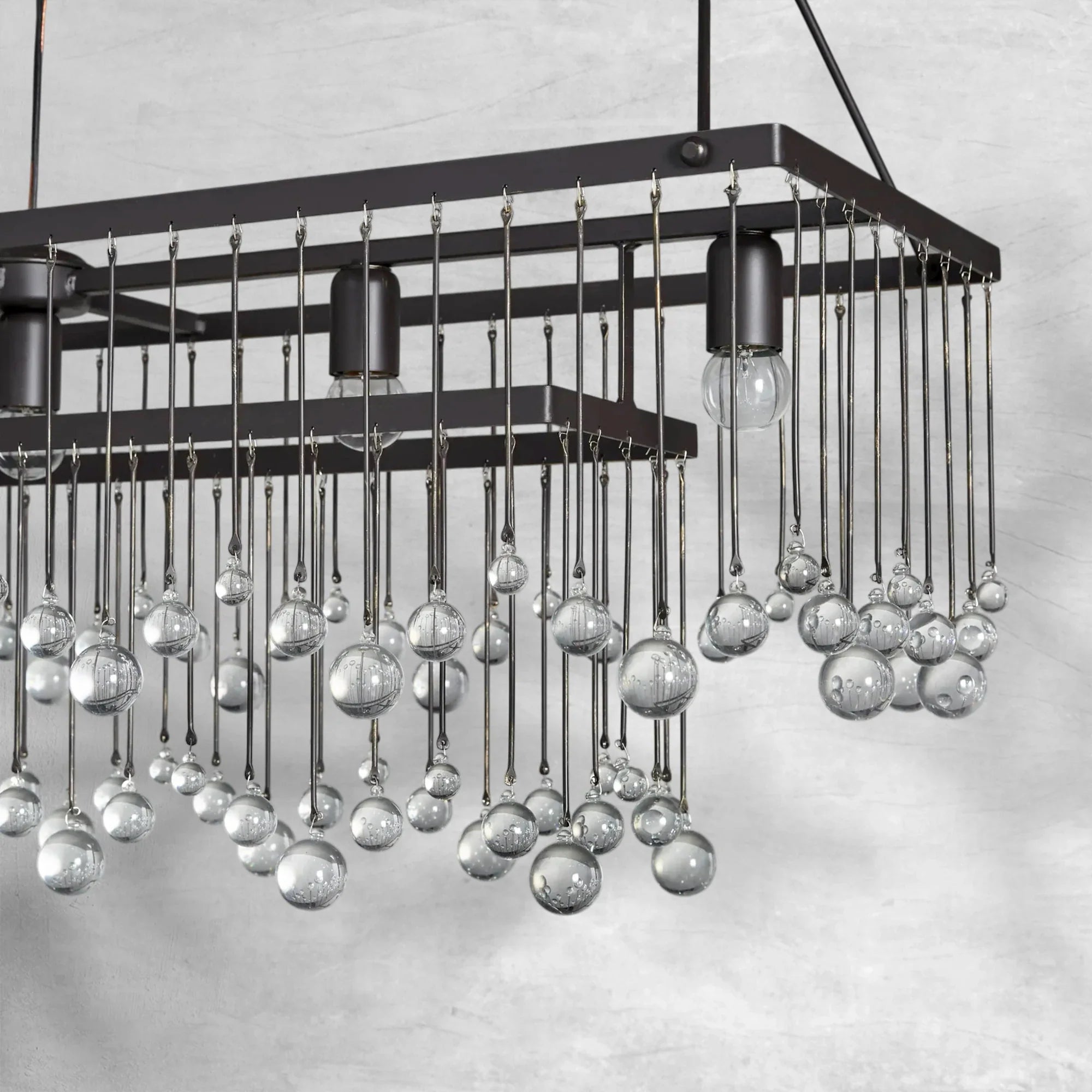 Aubrey Rectangular Chandelier 47''60''