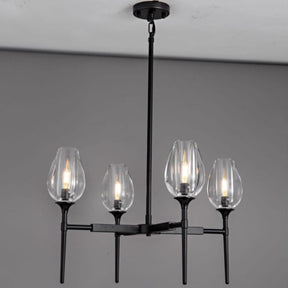 Tulpe Round Living Room Chandelier 27", Island Chandelier