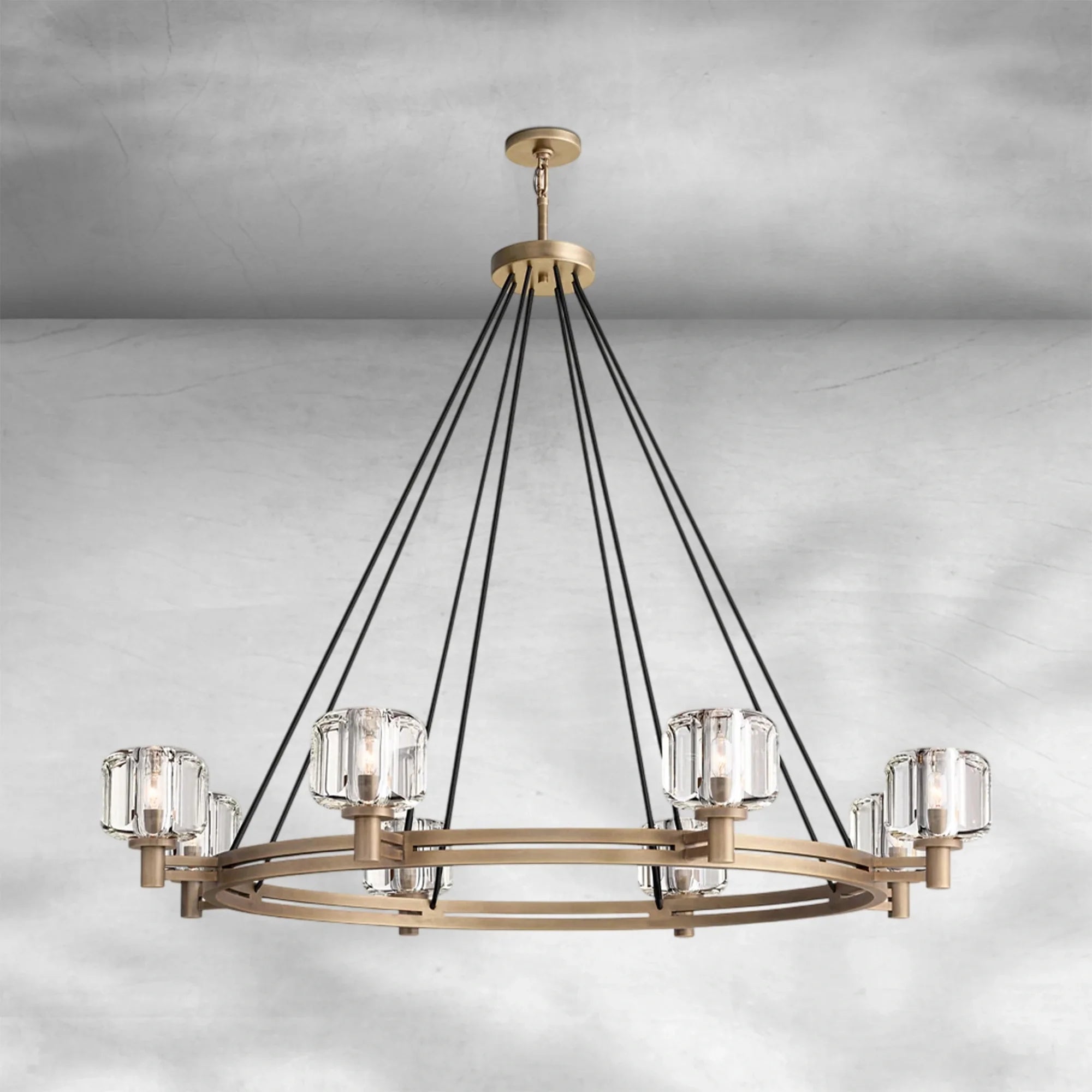 Demaket Round Chandelier 36"48"60"