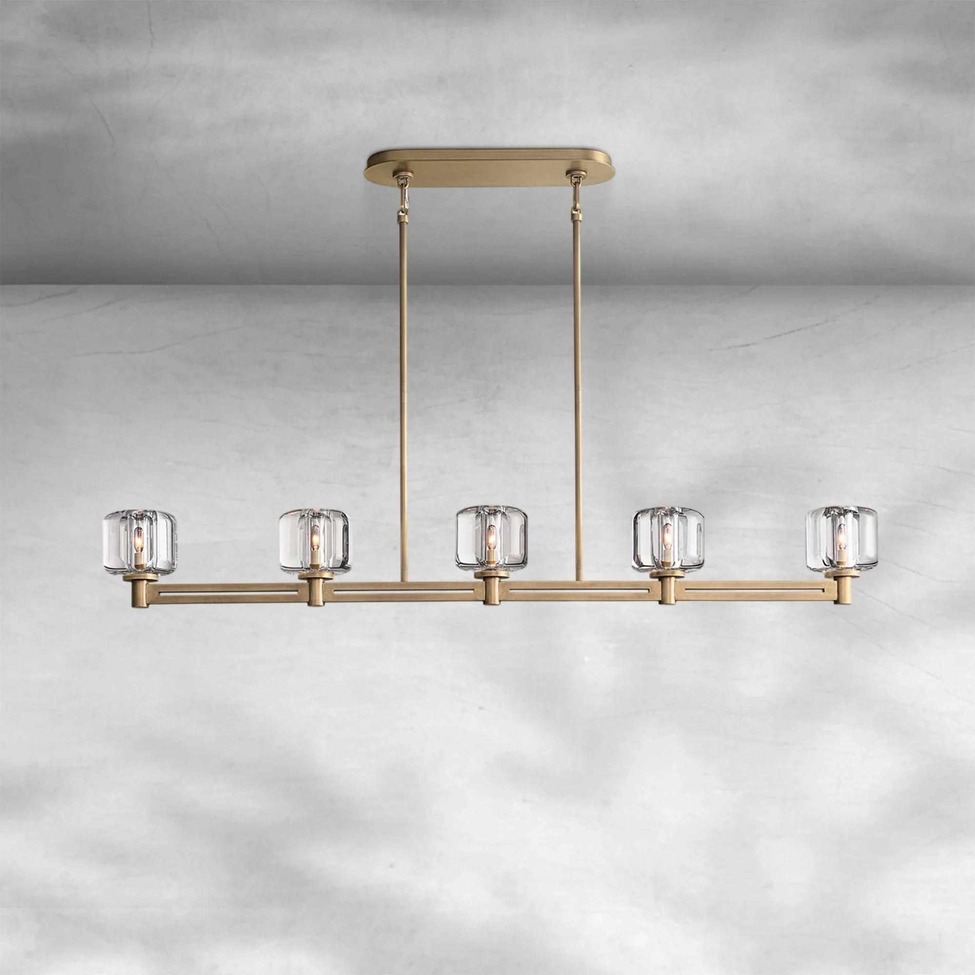 Demaket Linear Chandelier 54"72"