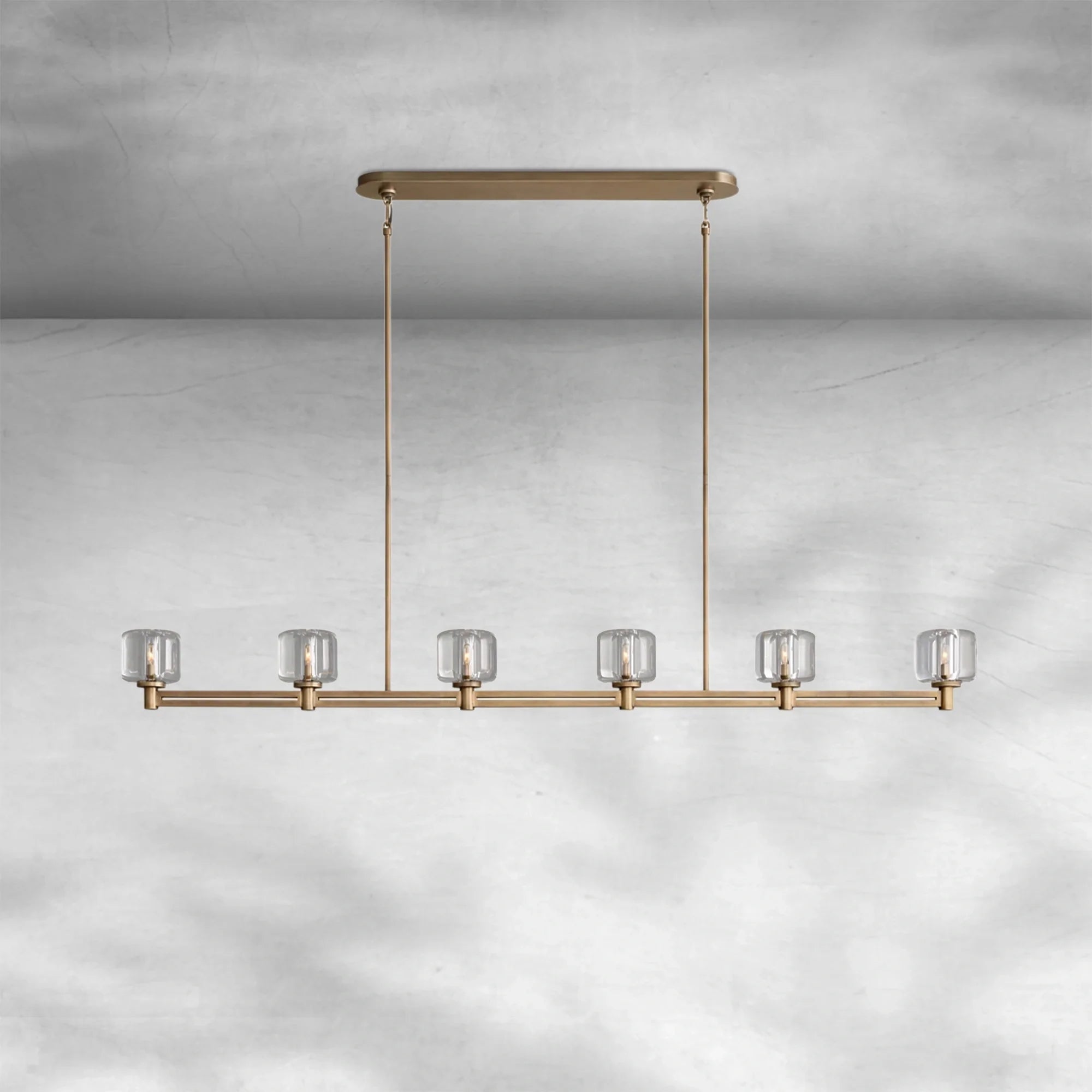 Demaket Linear Chandelier 54"72"
