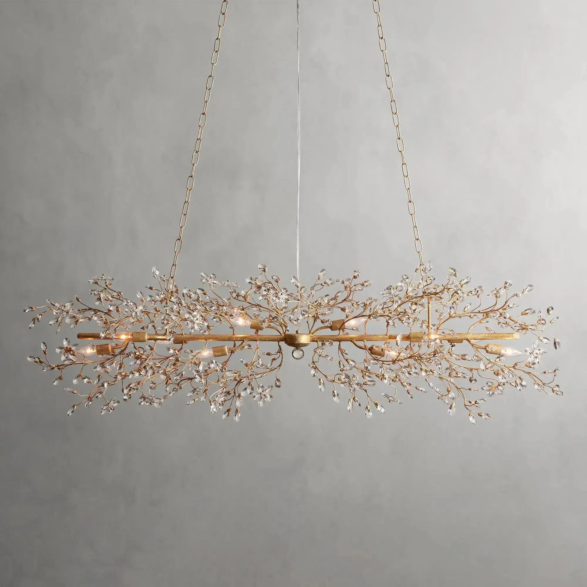 Fiore Linear Chandelier 43"51"68"