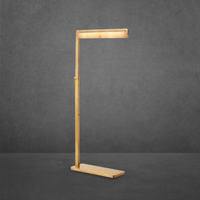 Audubon Alabaster Task Floor Lamp