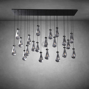 Raindrop Rectangular Chandelier