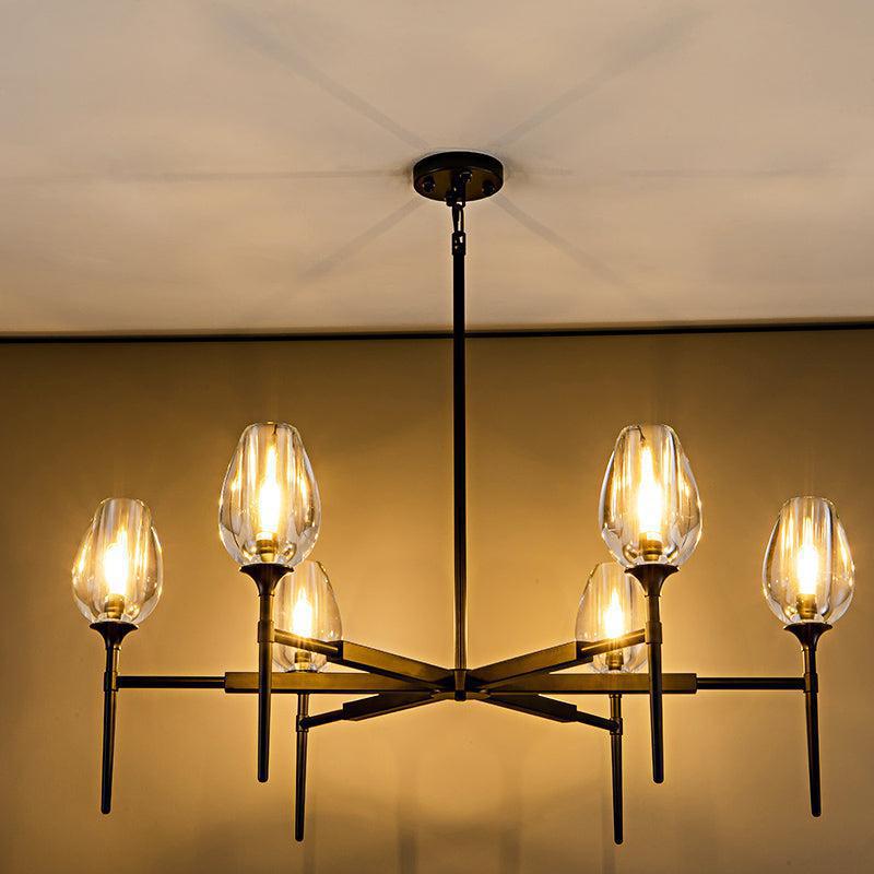 Tulipe Round Chandelier 27"42"54"