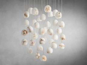 Maeva Round Chandelier 3/7/15/36 Light