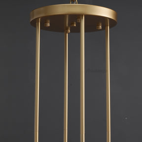 Aria Rachel Round Glass Chandelier