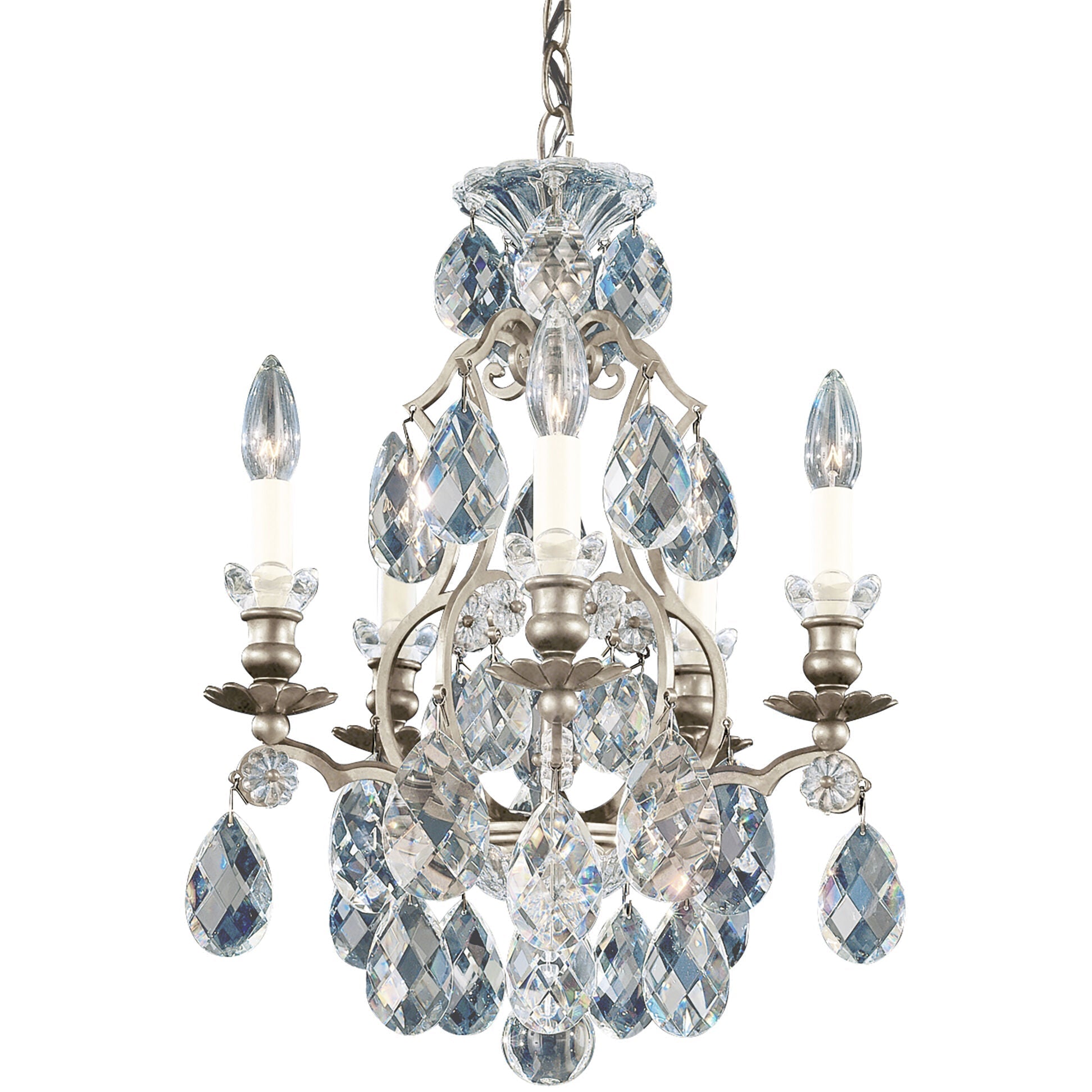 Renaissance Crystal Chandelier 14"
