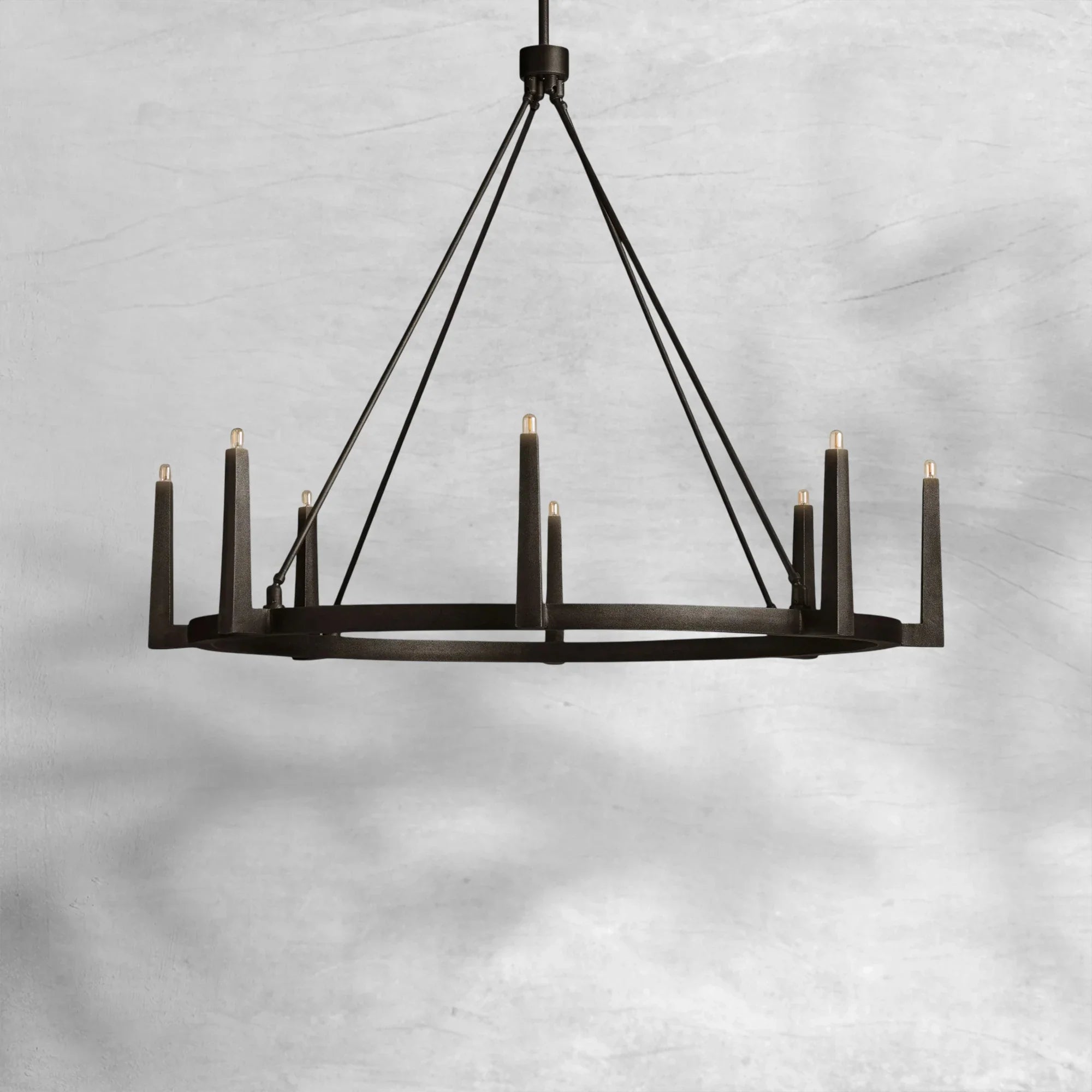 Emmet Round Chandelier 42''54''