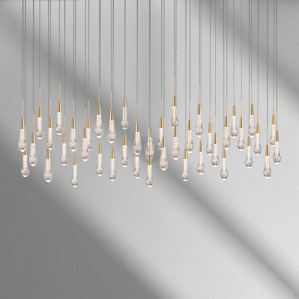 Soltaire Linear Chandelier 37“ 50” 60“ 70 87” 120“