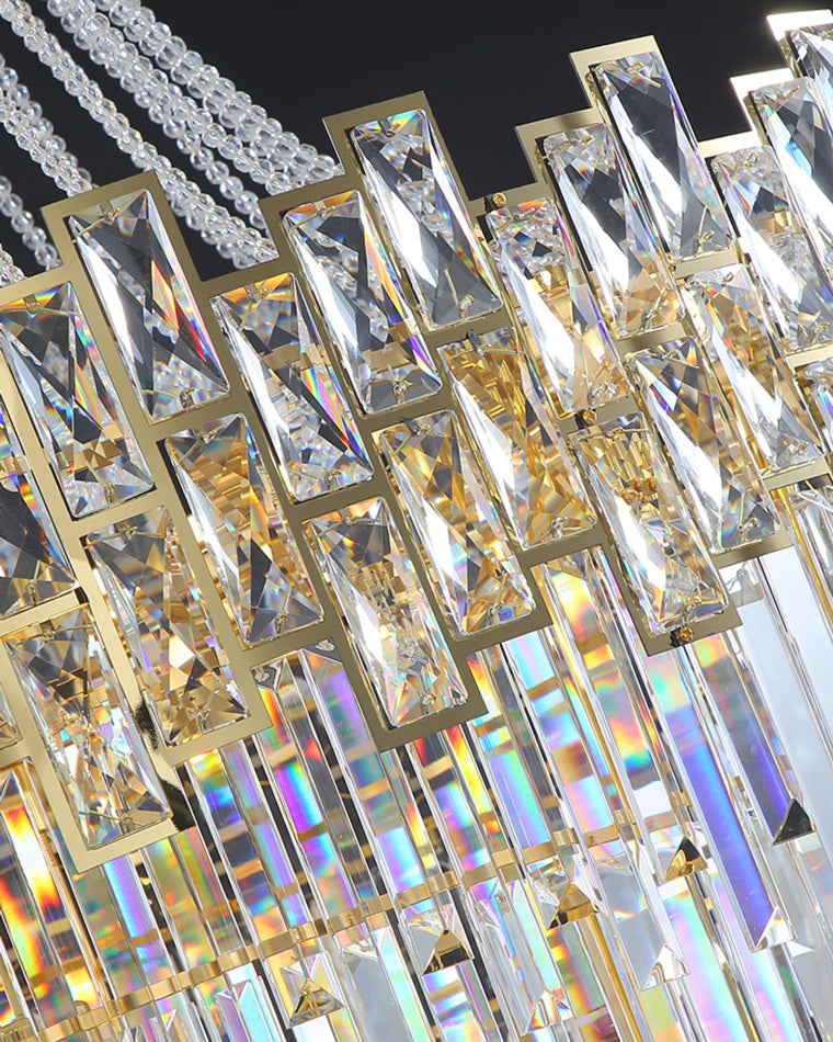 Aria Massive Tiered Crystal Chandelier