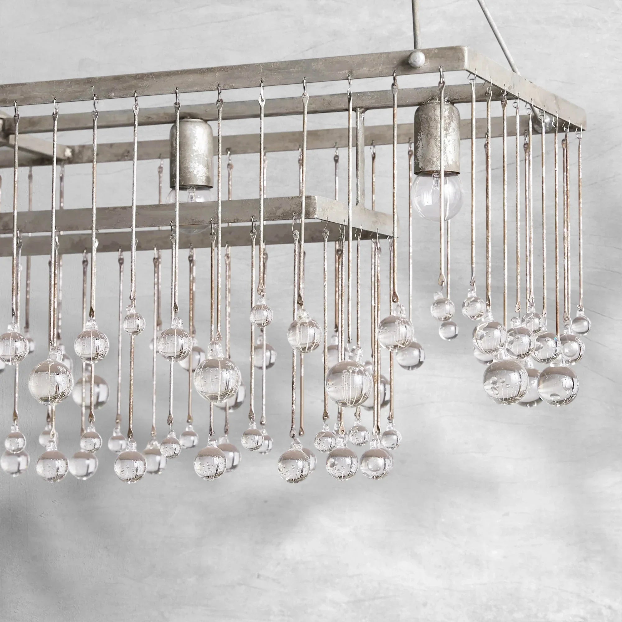 Aubrey Rectangular Chandelier 47''60''