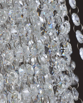 Aria Cascading Crystal Foyer Chandelier