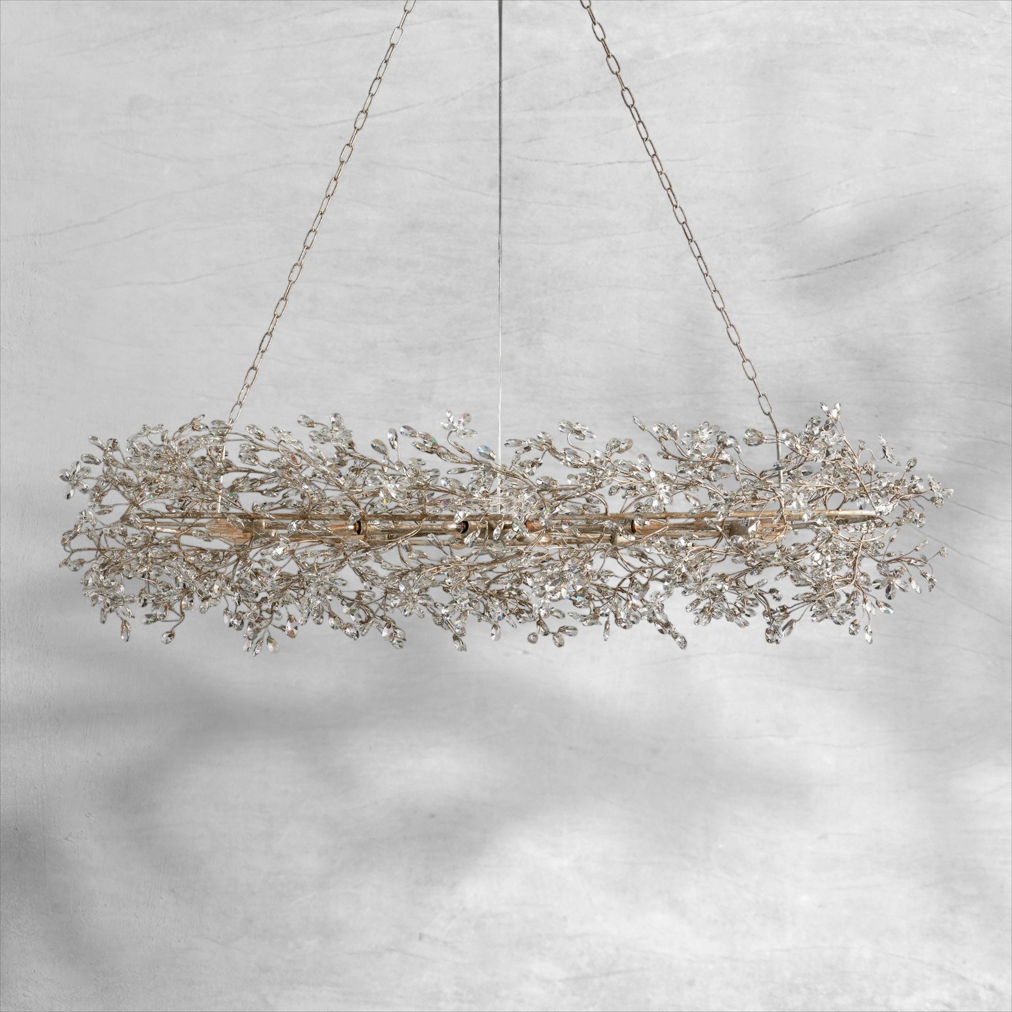 Fiore Oval Chandelier 62''74''