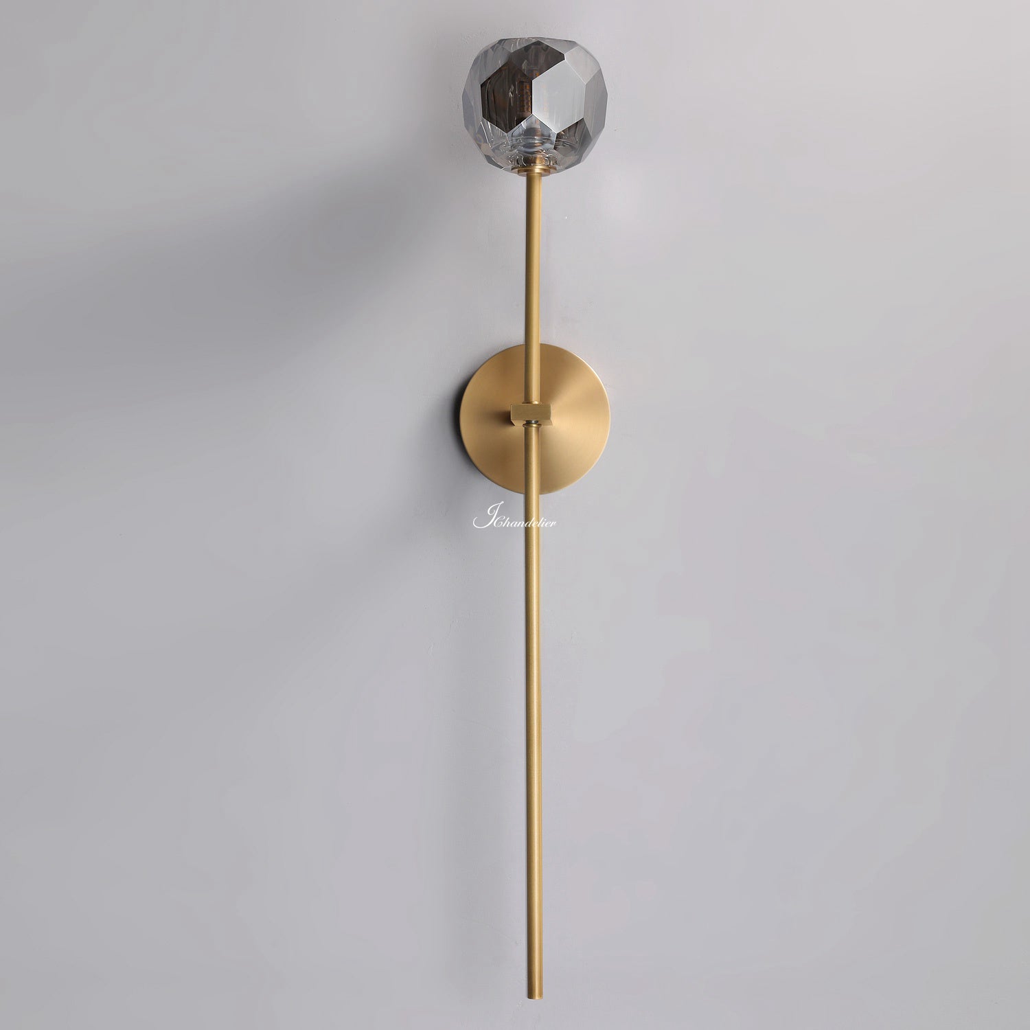 Bille De Crystal Glass Grand Wall Sconce