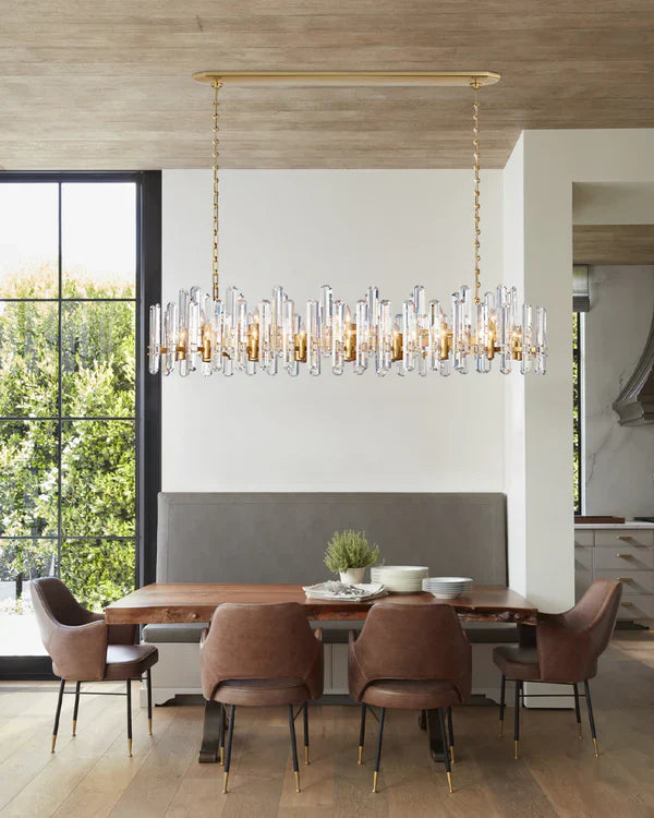 Bonington Rectangular chandelier 54” 72"