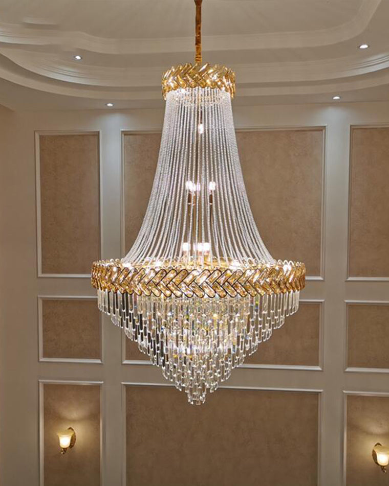 Aria Tiered Crystal Chandelier