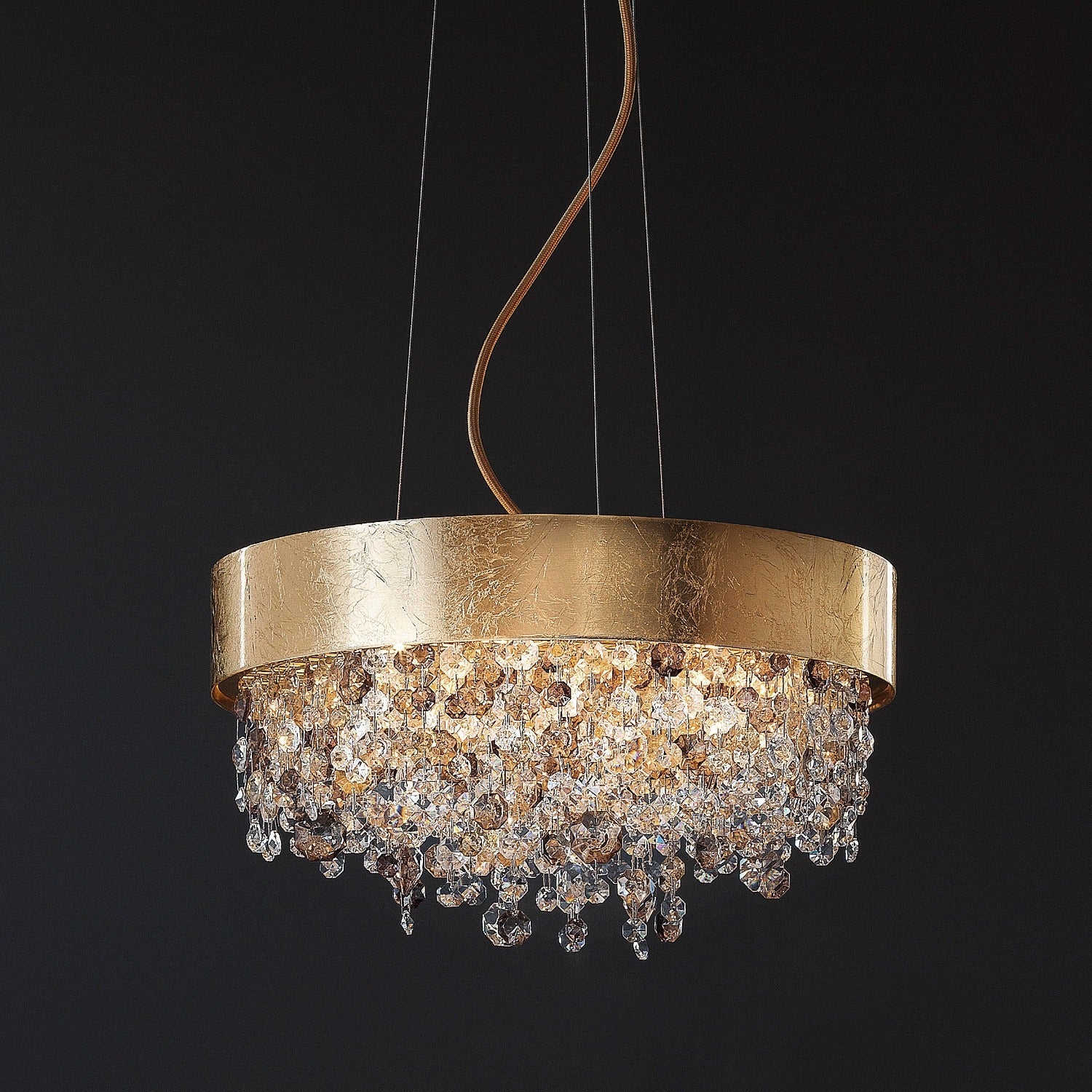 6-Light Modern Chandelier 40/60- Masiero