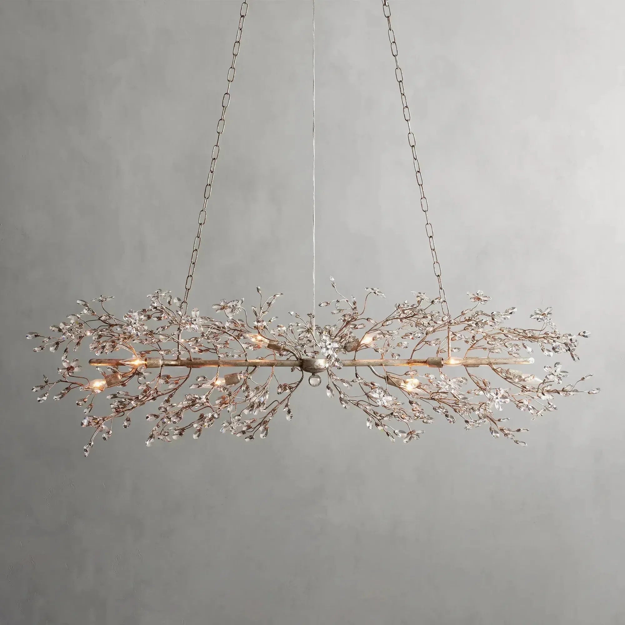 Fiore Linear Chandelier 43"51"68"