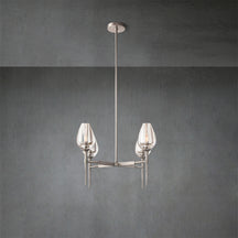 Tulpe Round Living Room Chandelier 27", Island Chandelier