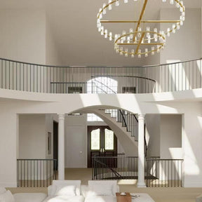 Reger Crystal 2-Tier Round Chandelier 60“