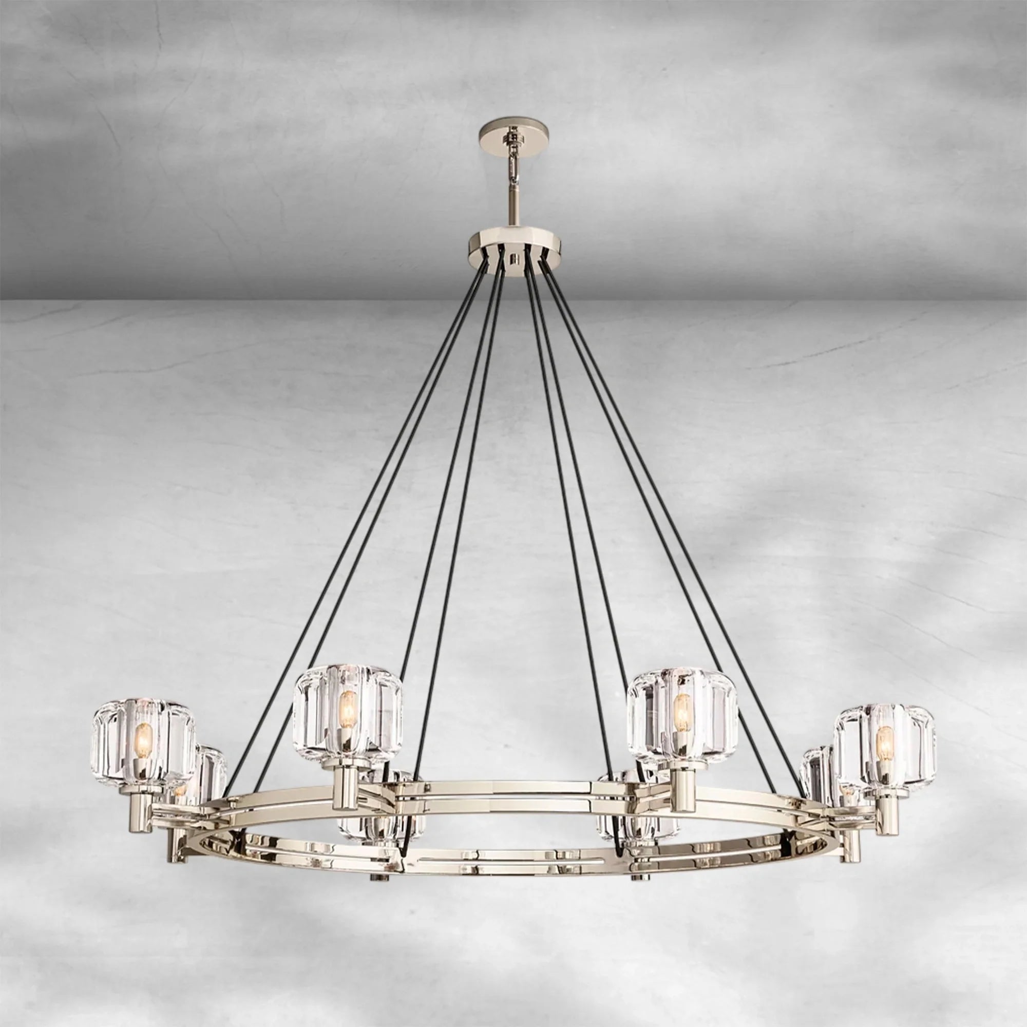 Demaket Round Chandelier 36"48"60"