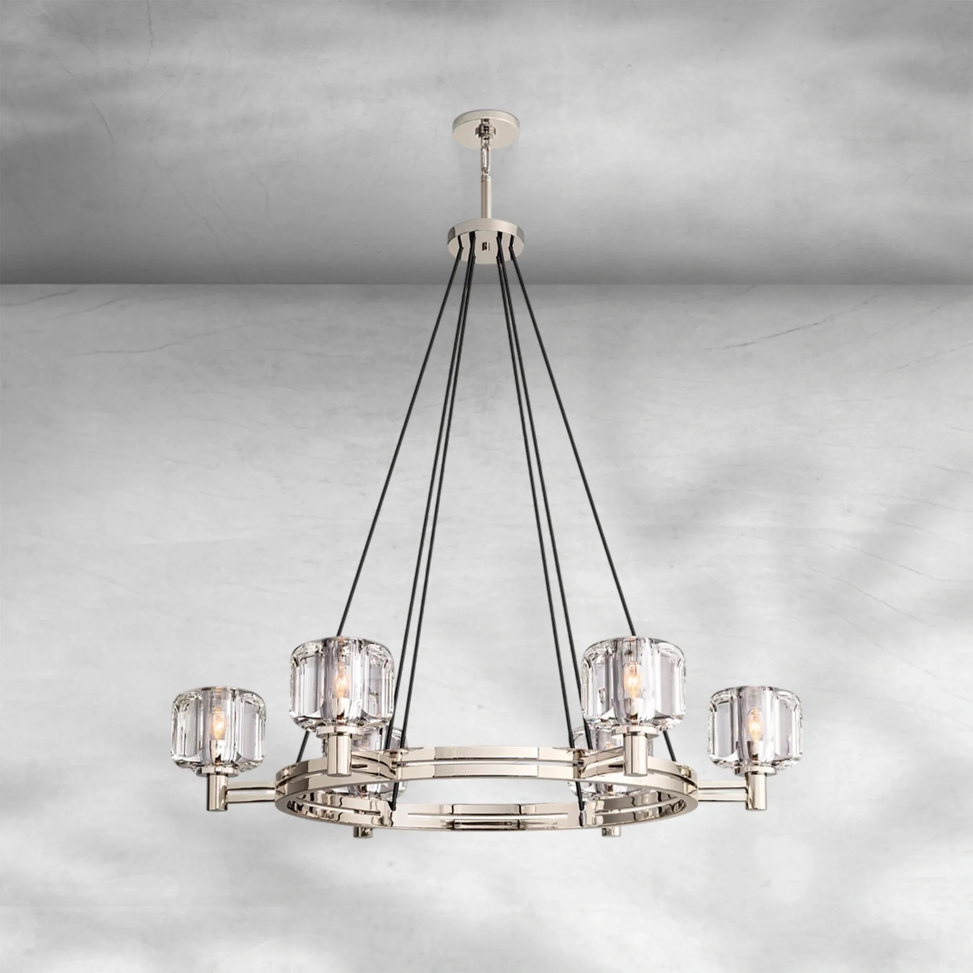 Demaket Round Chandelier 36"48"60"