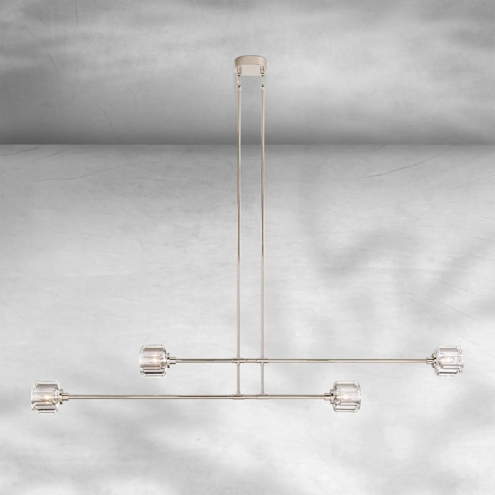 Demaket Mobile Linear Chandelier 54" 72"