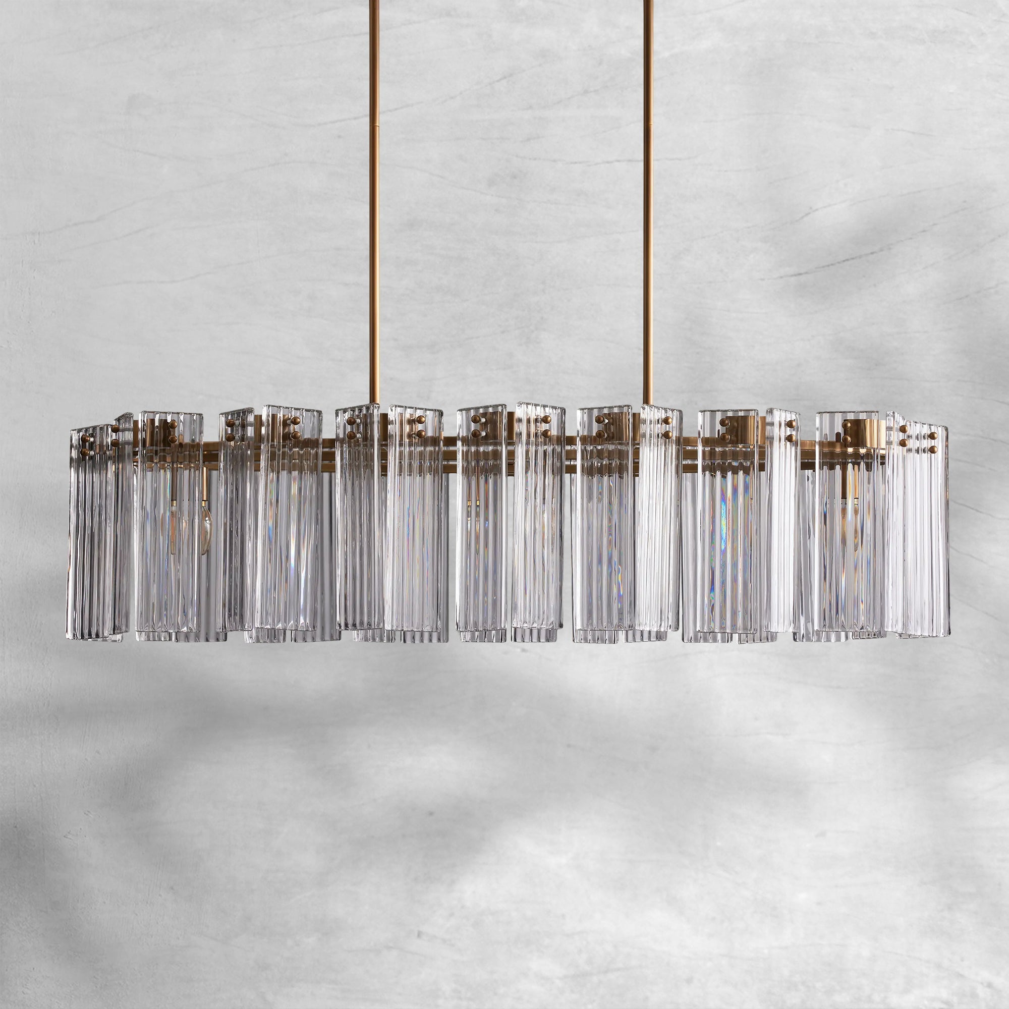 Delsie Oval Chandelier 51''63''72''