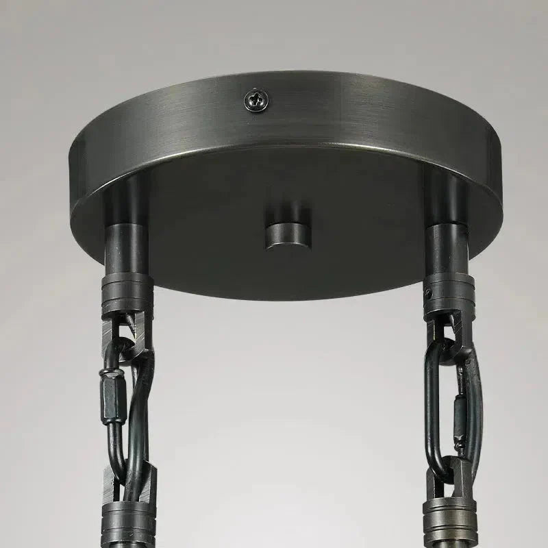 Raindrop Round Chandelier 2-Light 5''