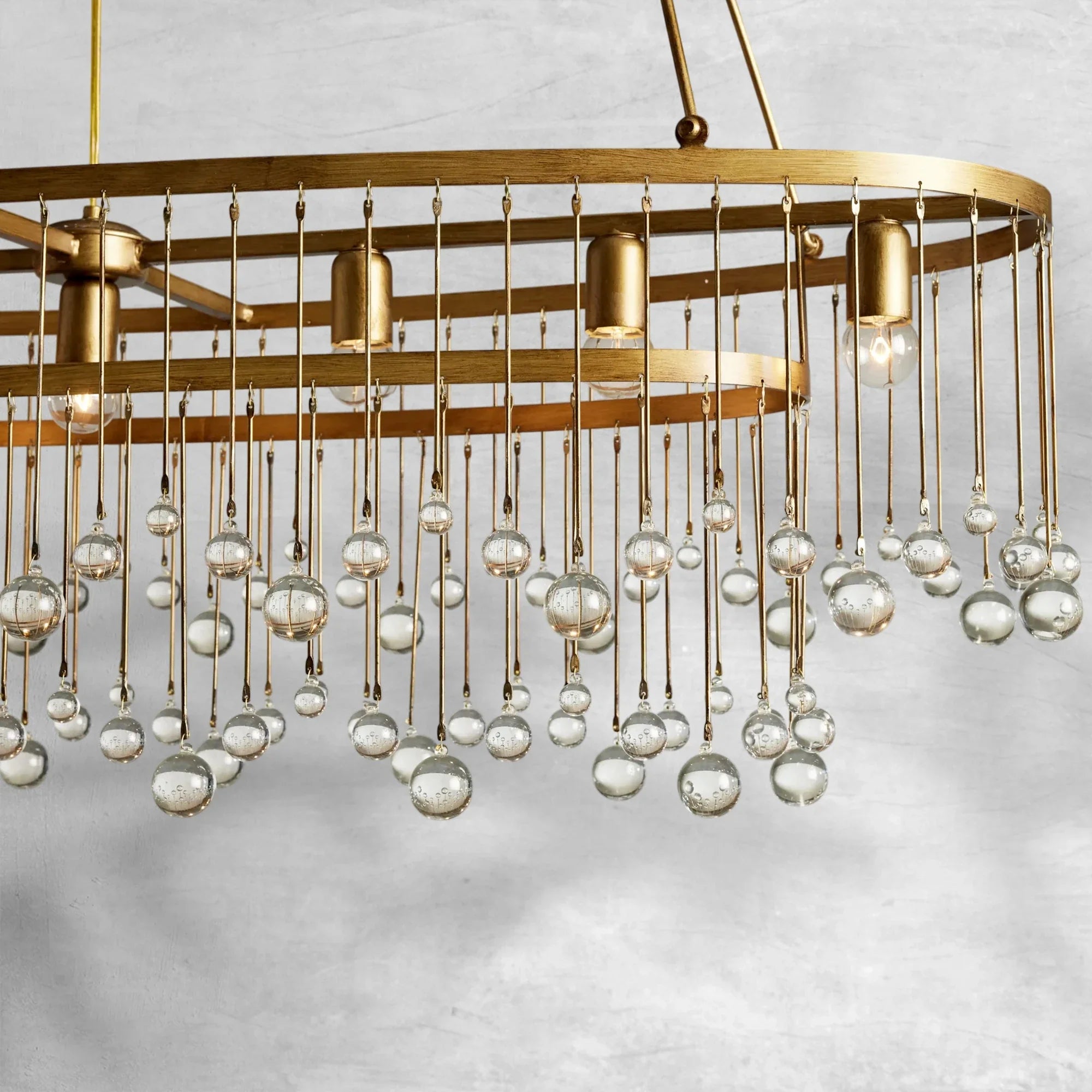 Aubrey 7 Light Oval Chandelier