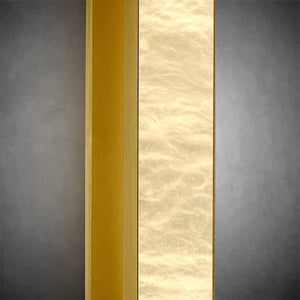 Alabaster Rectangular Bedside Lamp