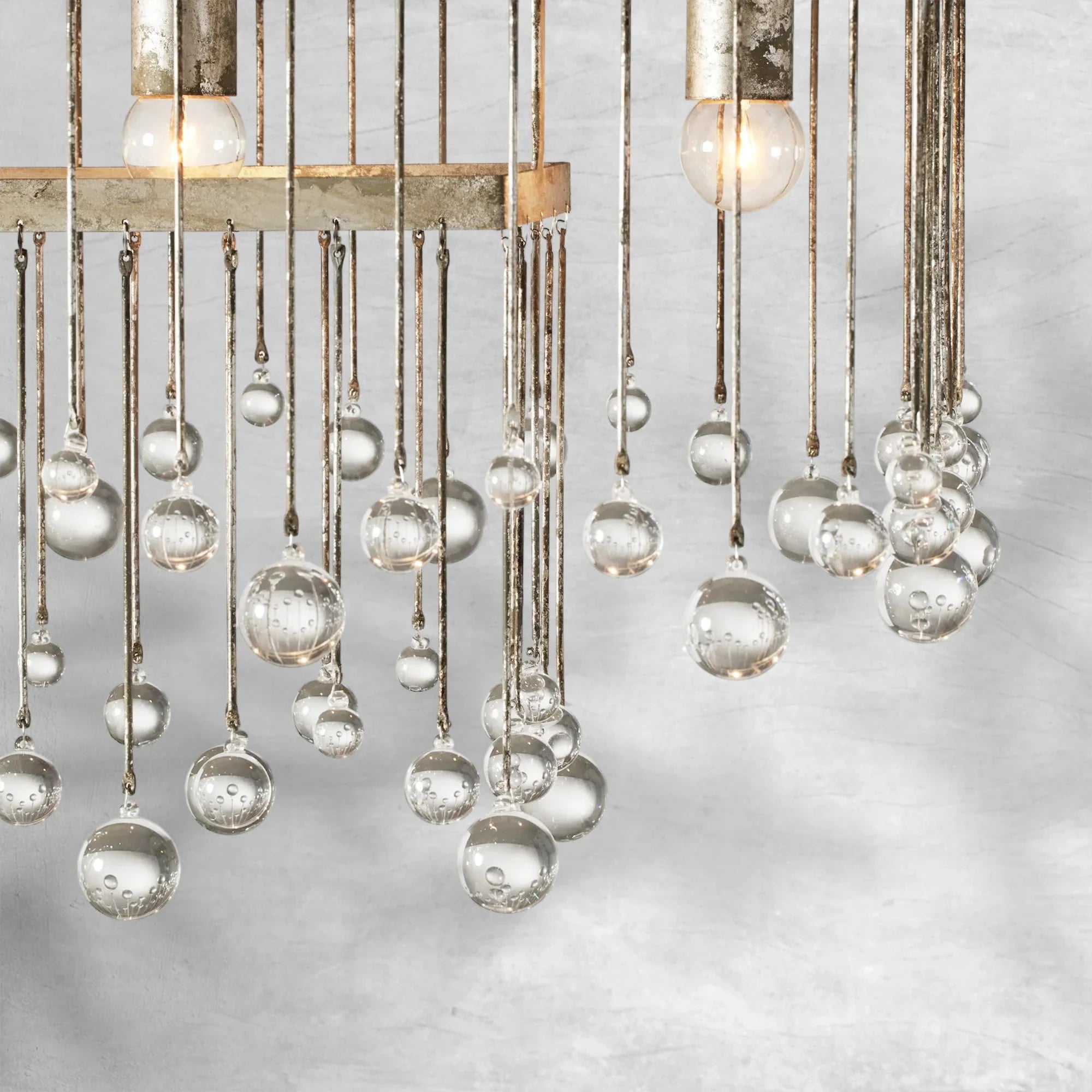 Aubrey Rectangular Chandelier 47''60''