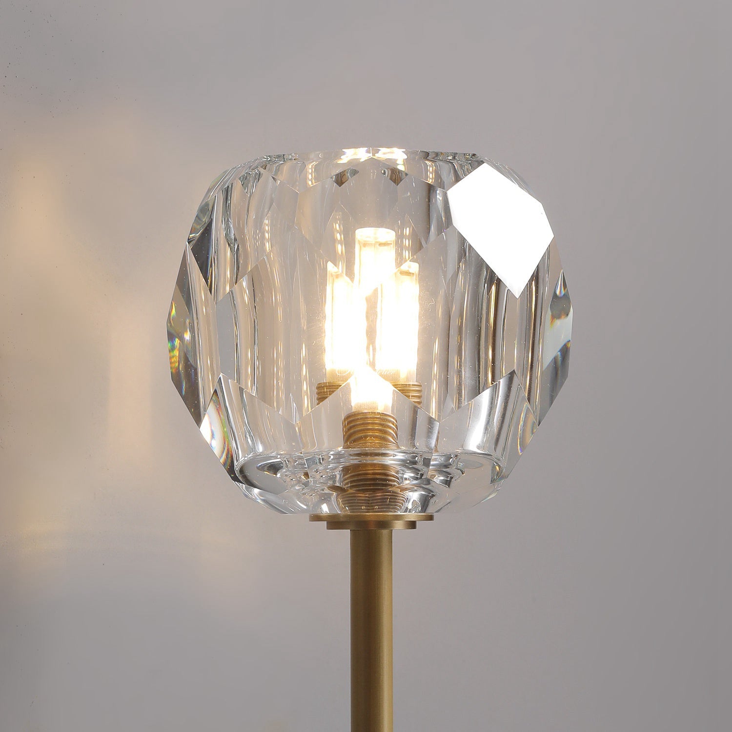 Bille De Crystal Glass Grand Wall Sconce