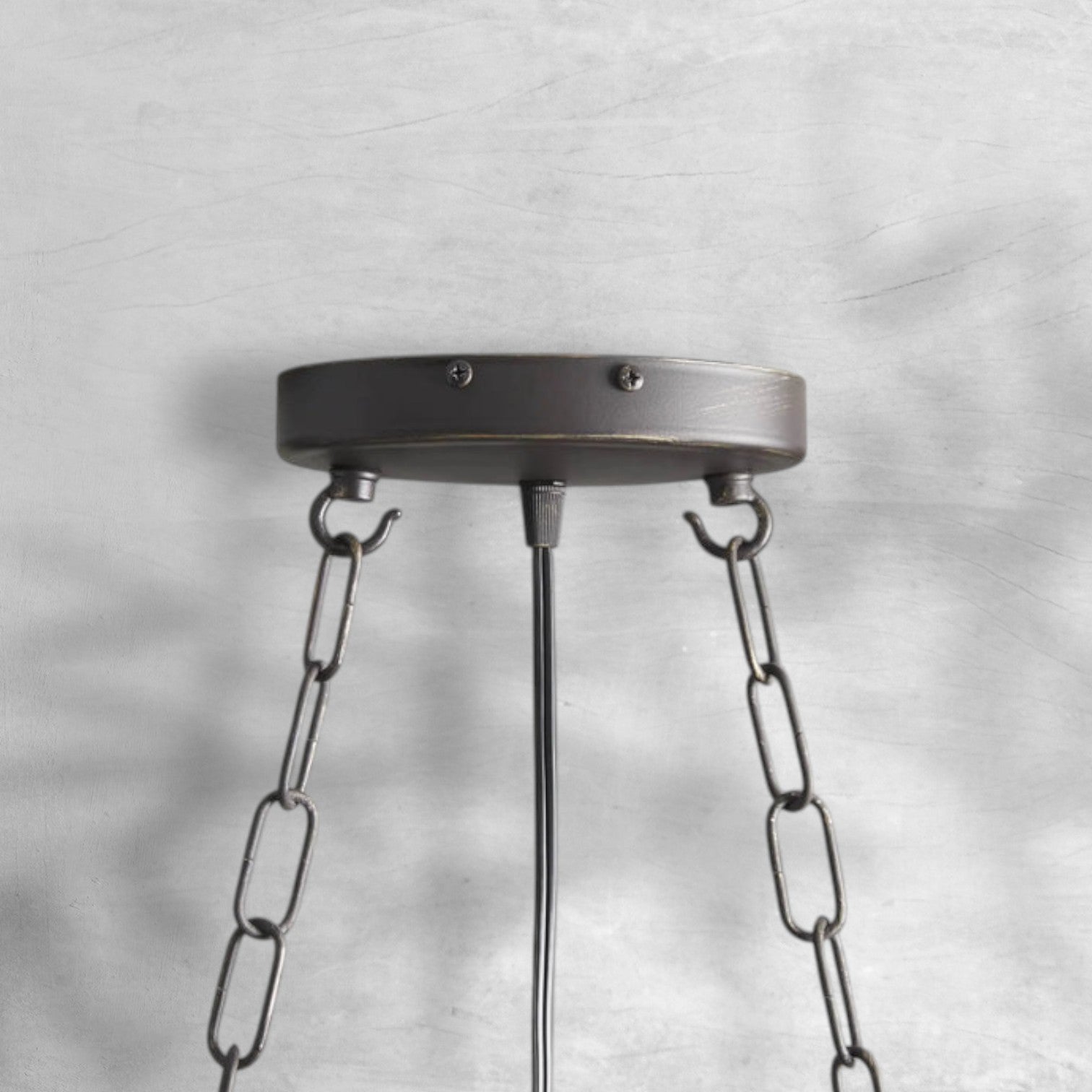 La Cage Rectangular Chandelier 7 Light