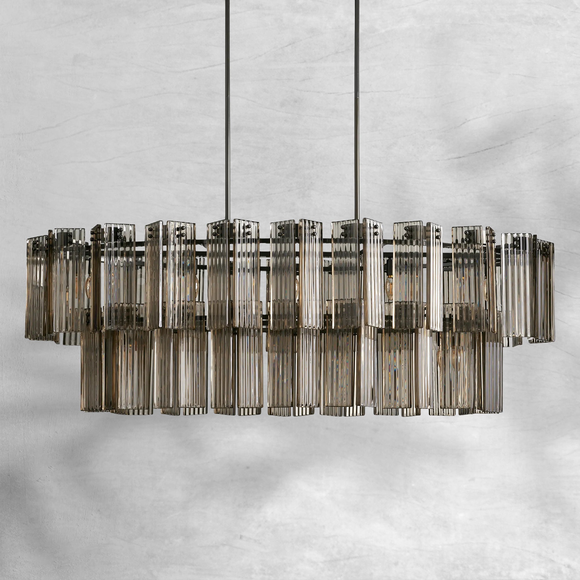 Delsie Oval Chandelier 51''63''72''
