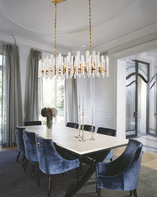 Bonington Rectangular chandelier 54” 72"