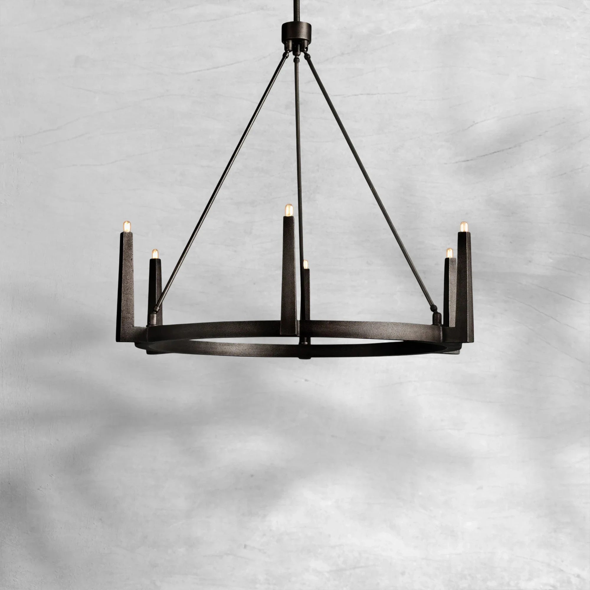 Emmet Round Chandelier 42''54''