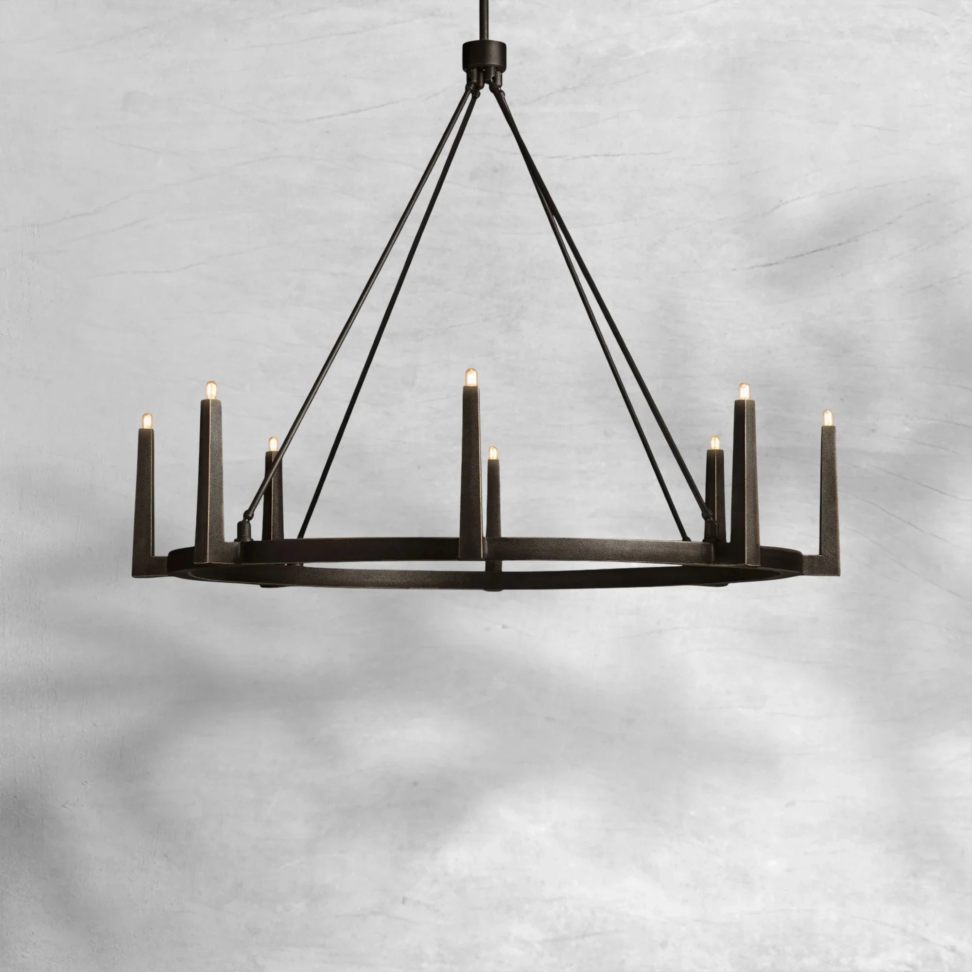 Emmet Round Chandelier 42''54''