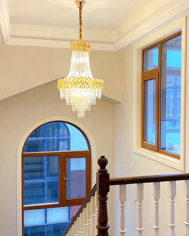 Aria Tiered Crystal Chandelier