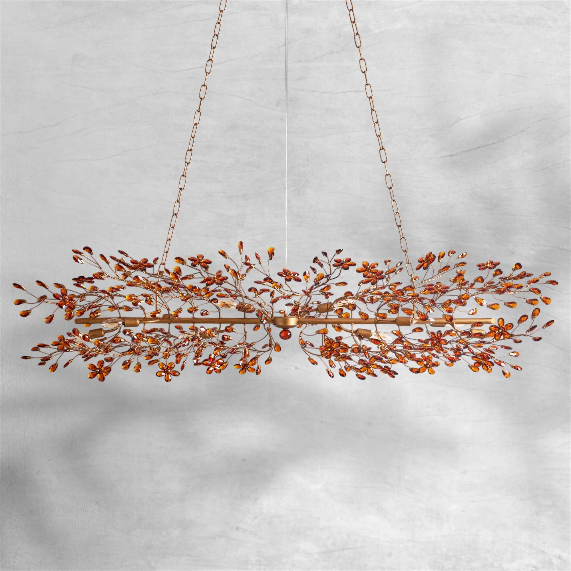 Fiore Linear Chandelier 43"51"68"