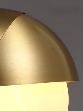 Copper Ball Pendant Lighting Diameter 6"