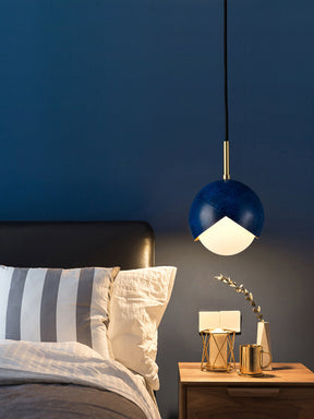 Copper Ball Pendant Lighting Diameter 6"