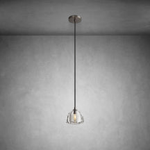 Himer Modern Crystal Glass Pendant Lamp