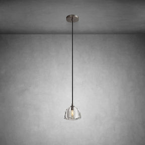 Himer Modern Crystal Glass Pendant Lamp